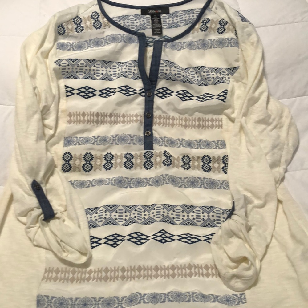 NWT Style & Co design large shirt